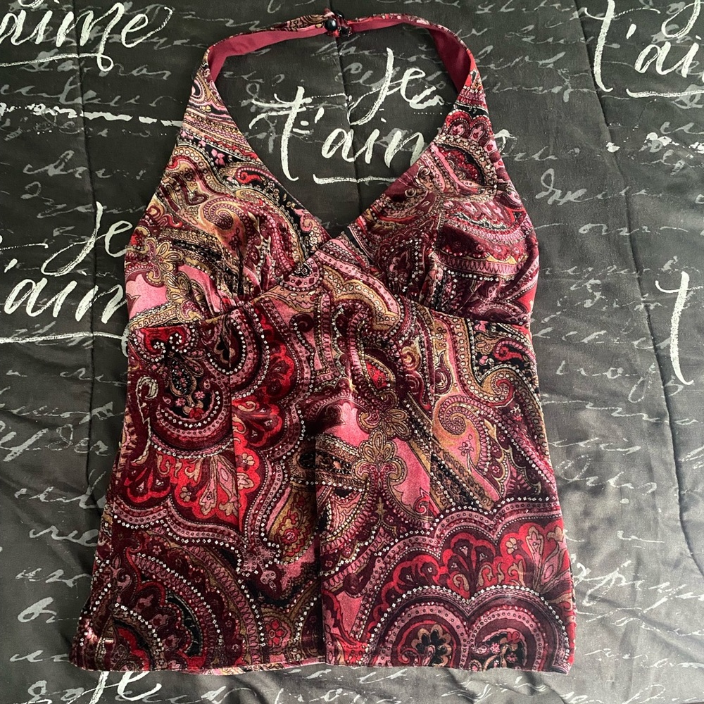 Vintage halter top